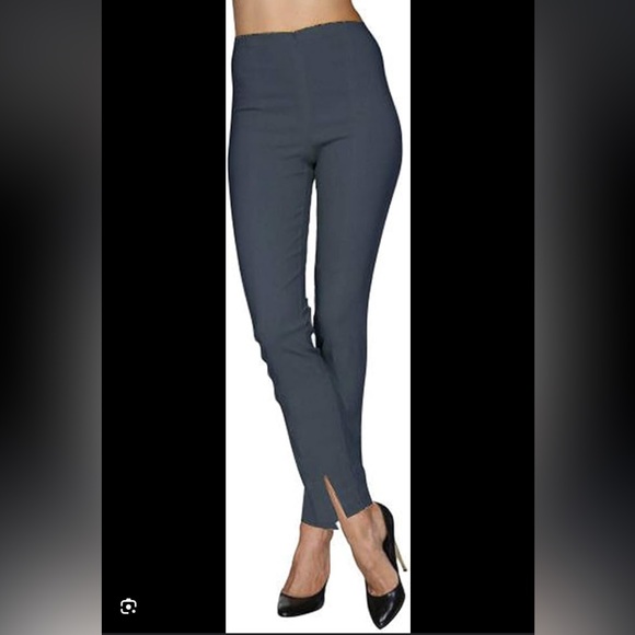 Mesmerize Pants with Front Ankle Slits and Front Zipper Size 2 EUC - Picture 1 of 4